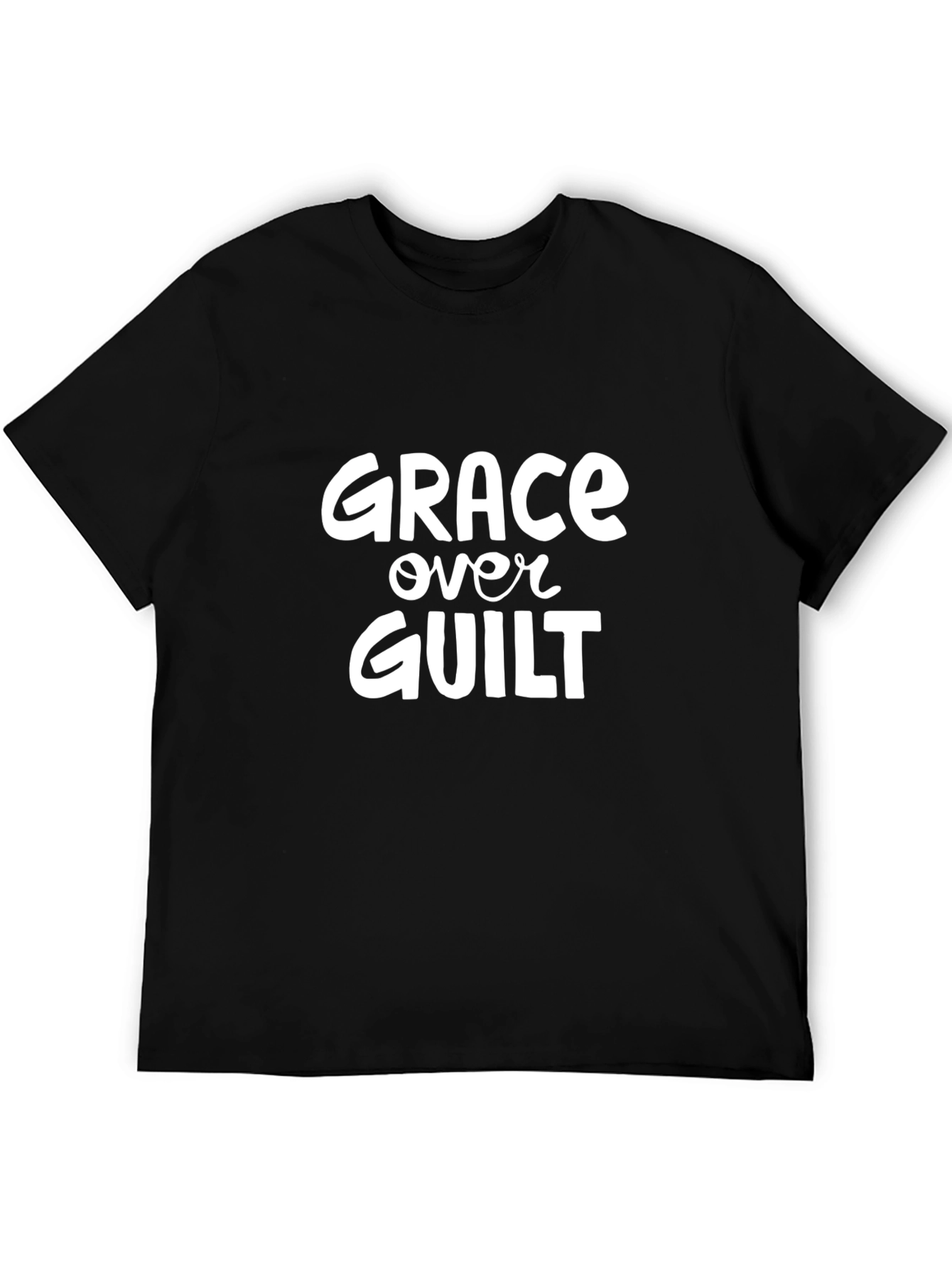 Grace Over Guilt Graphic Tee - Black