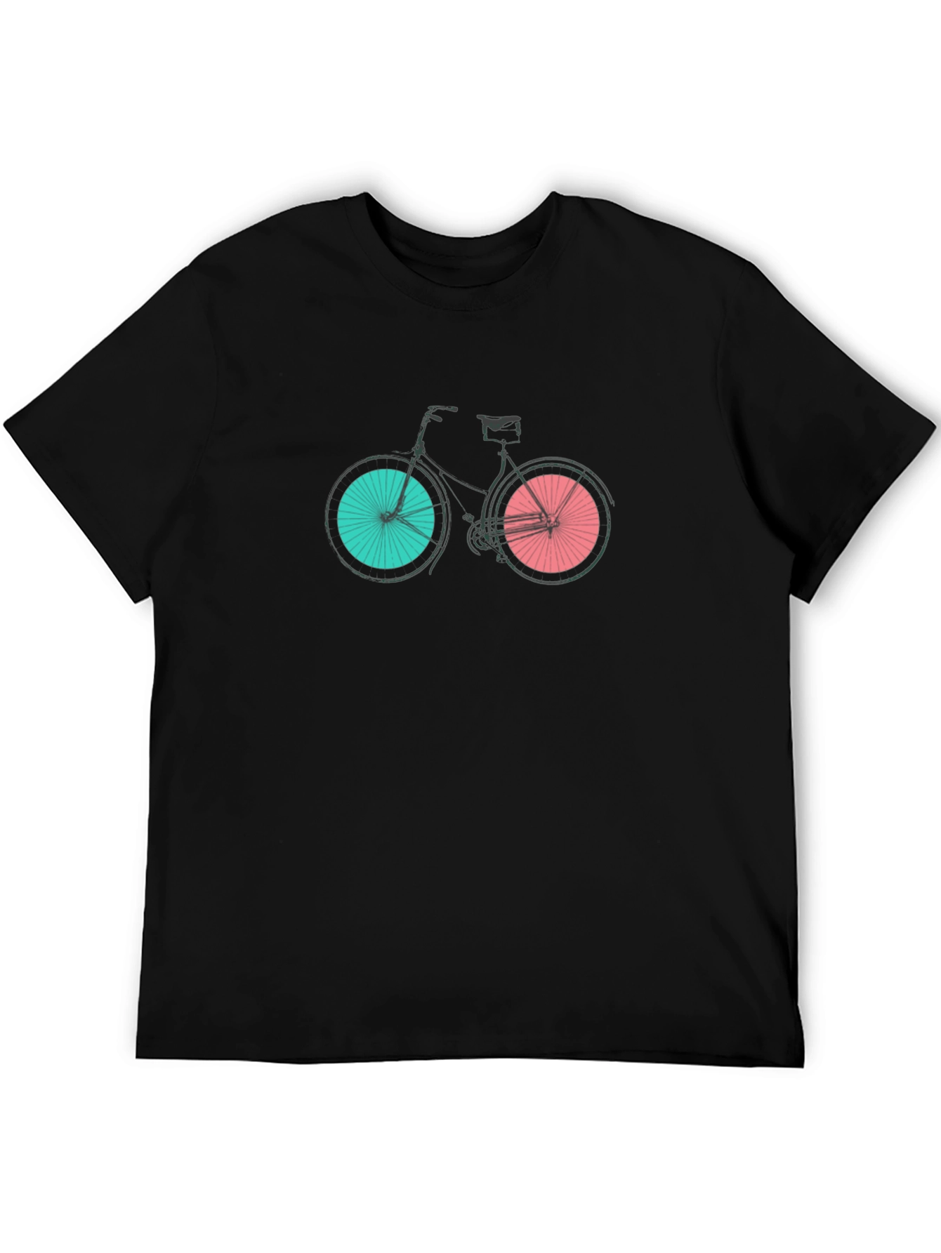 Stylish Bike Graphic Tee - Modern Design