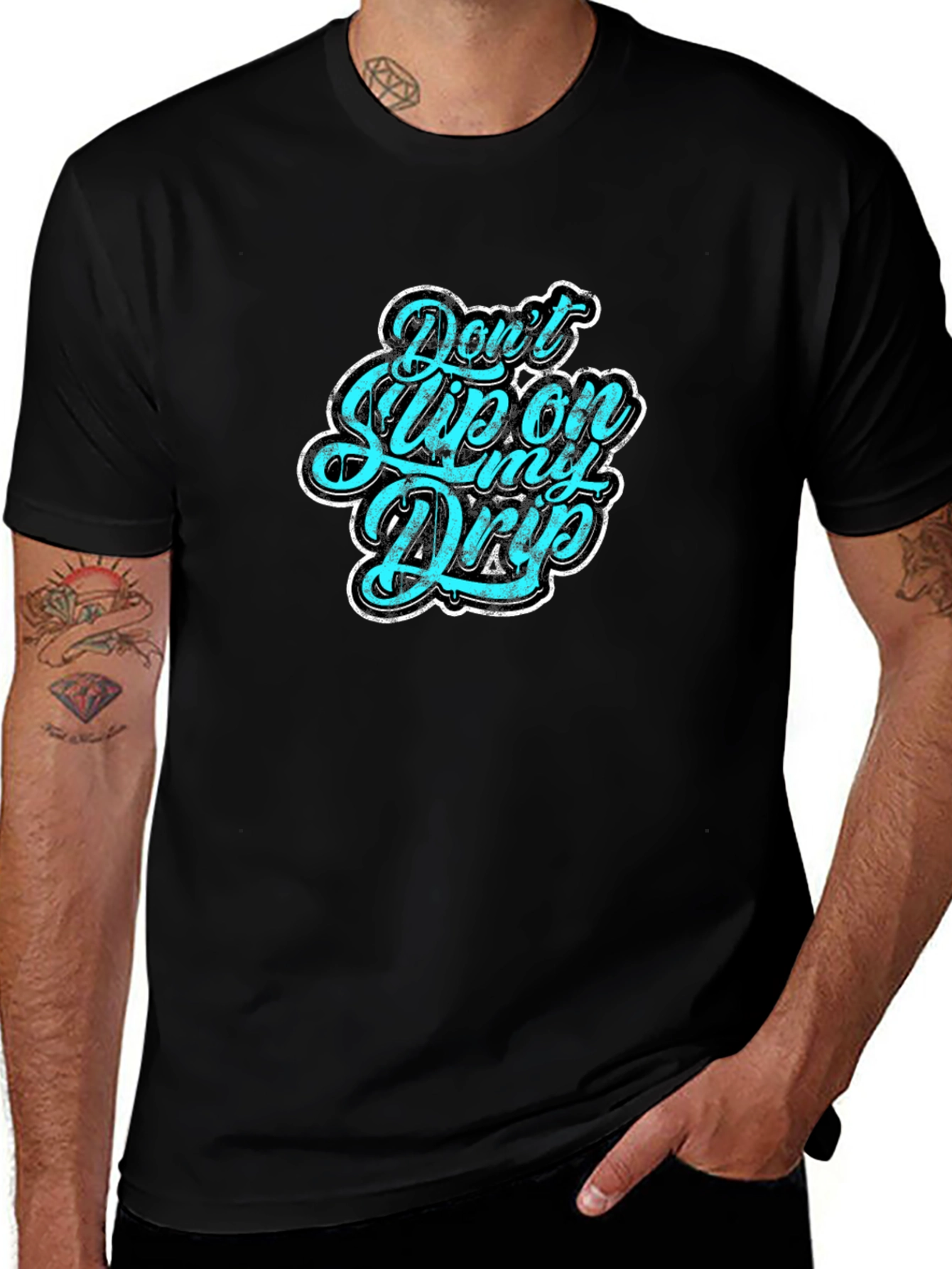 Dont Slip on My Drip Graphic Tee