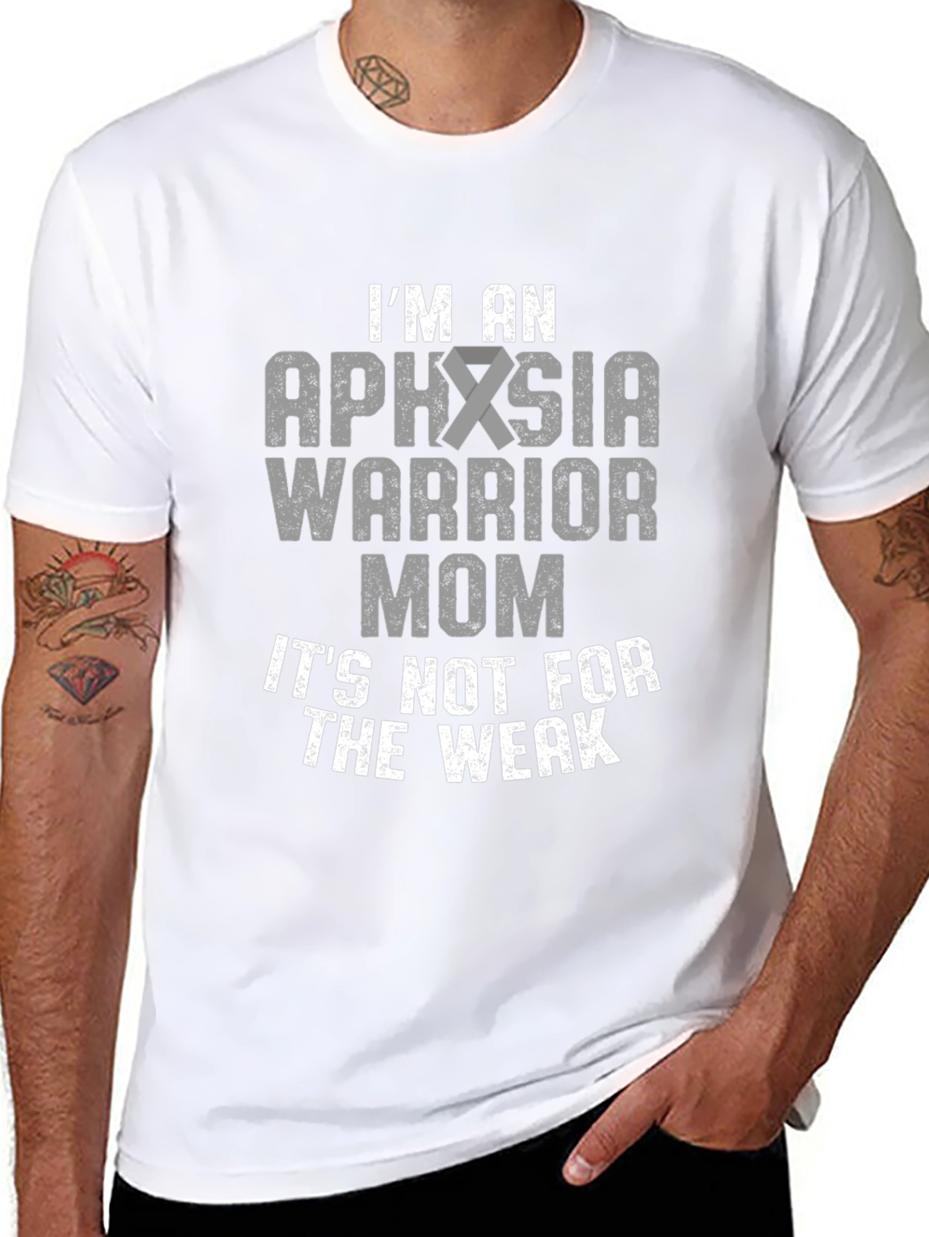 Aphasia Warrior Mom Graphic Tee