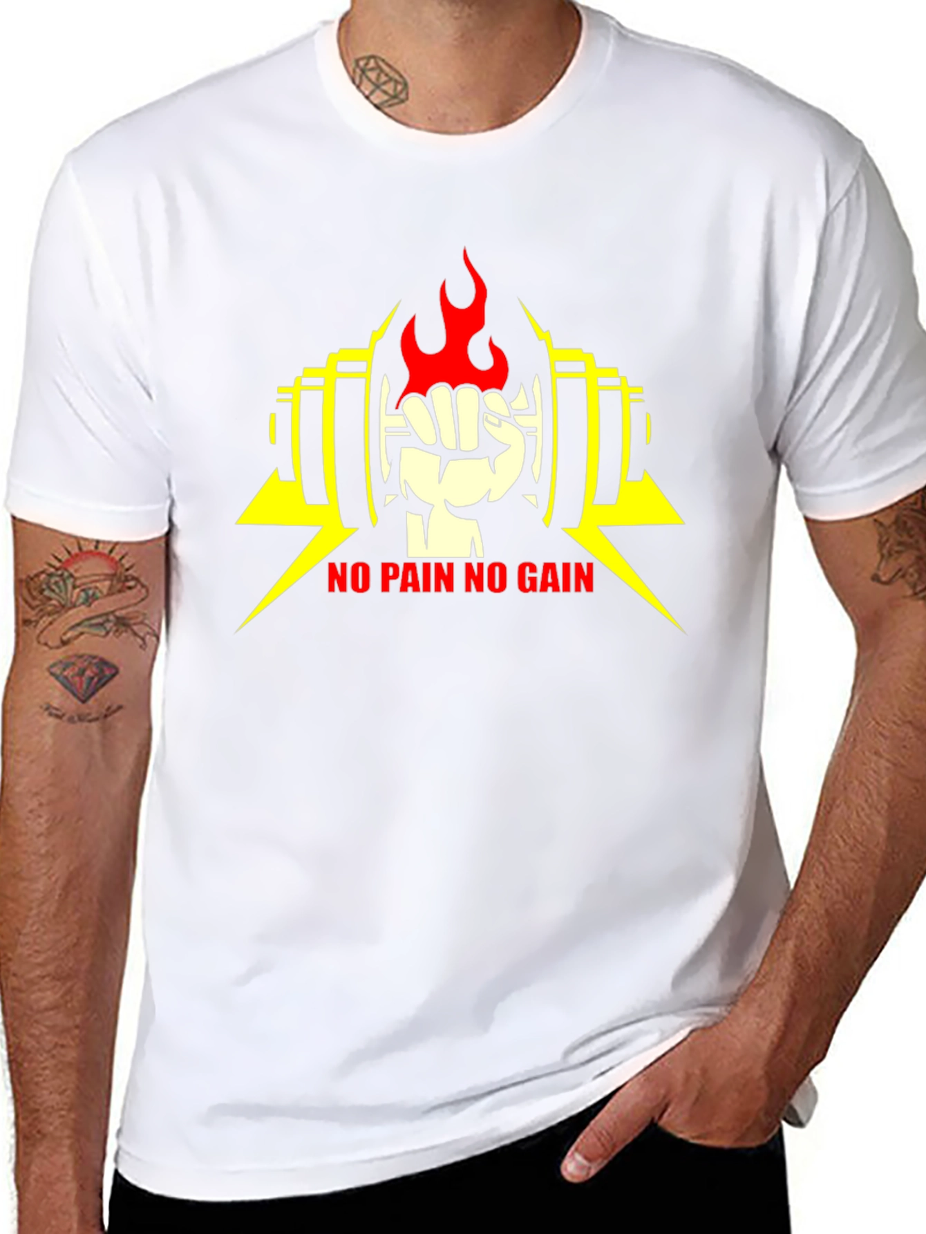 No Pain No Gain Workout T-Shirt