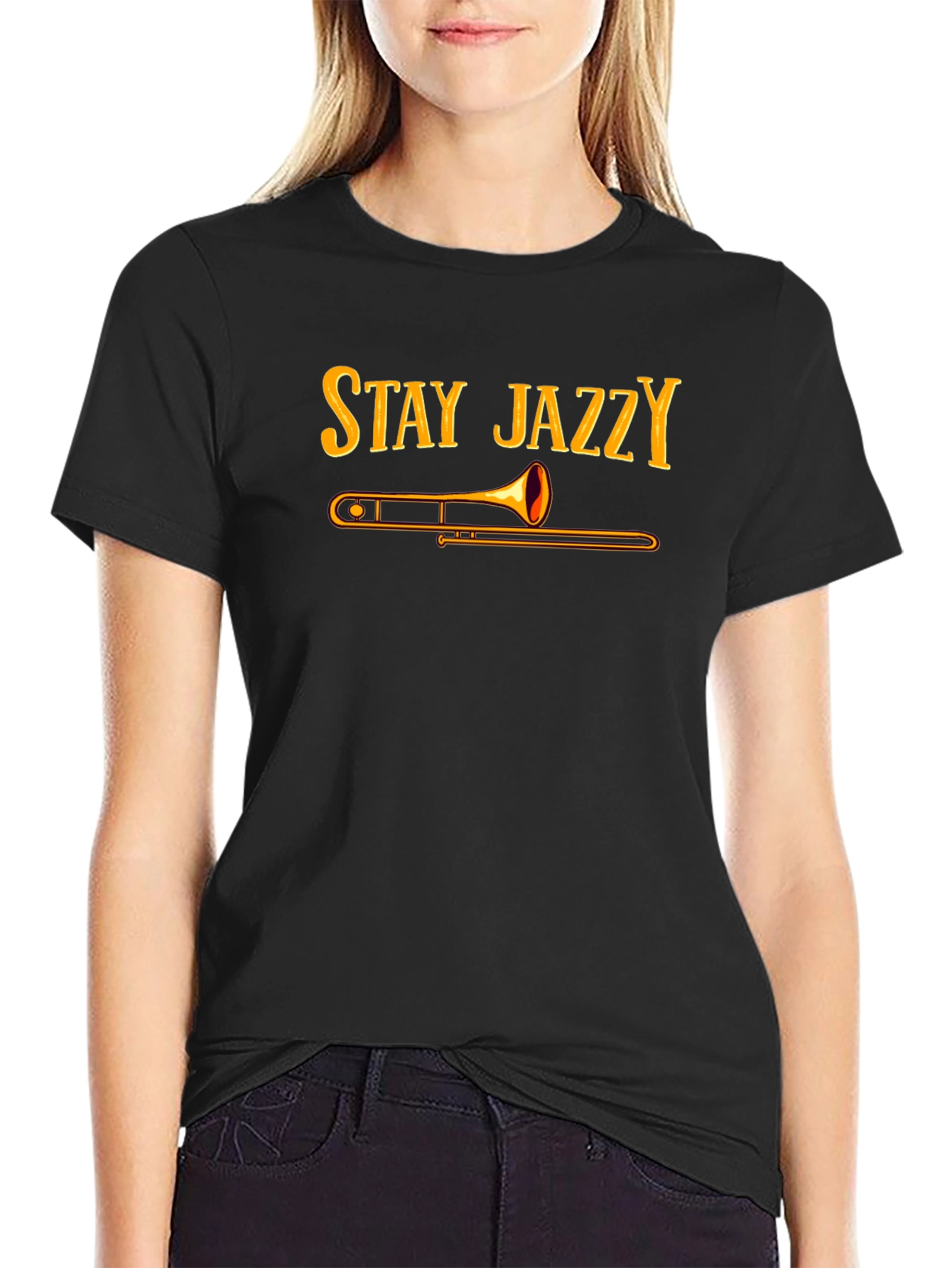 Stay Jazzy Trombone T-Shirt