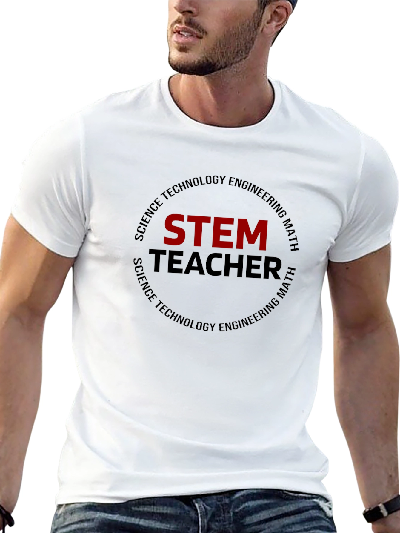 STEM Teacher Black T-Shirt