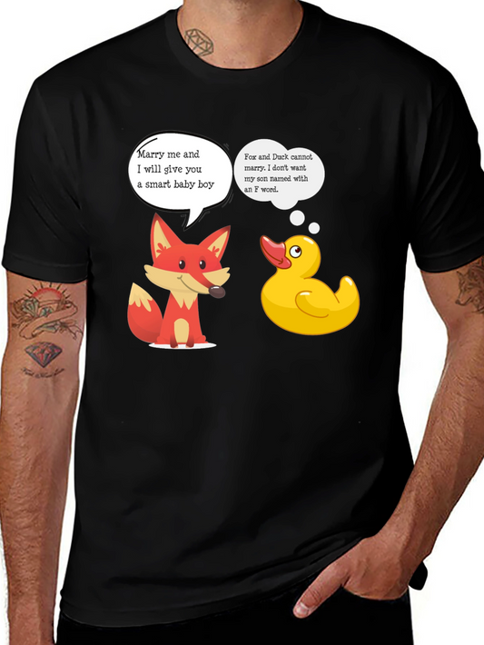 Funny Fox and Duck T-Shirt - Smart Baby Boy