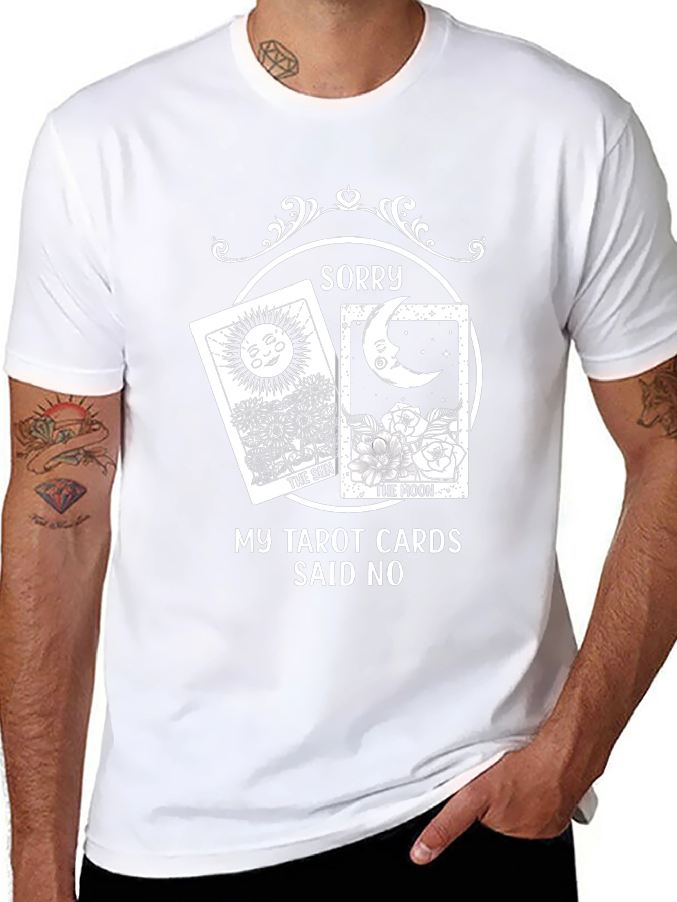 Sorry Tarot Cards Said No Graphic Tee