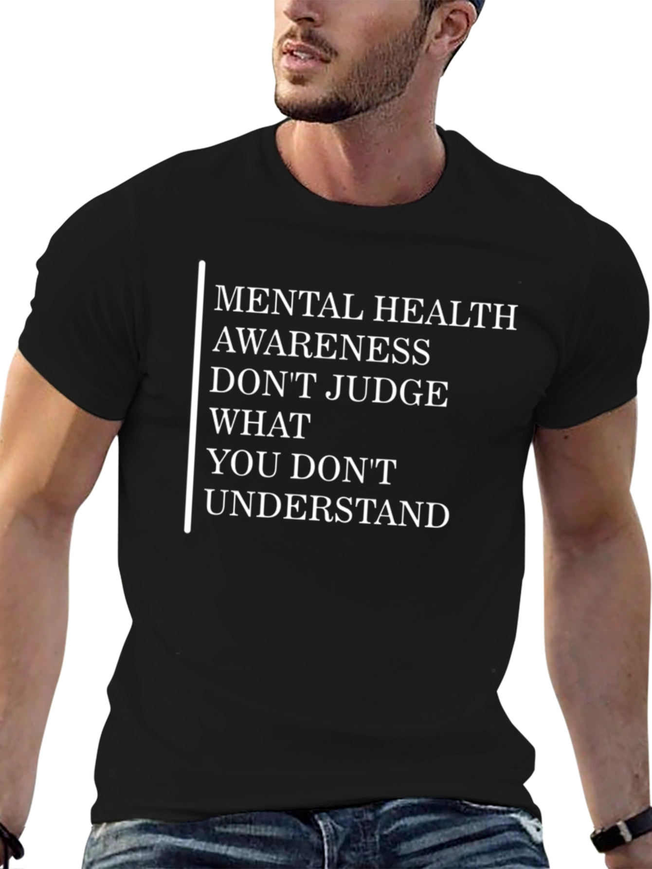 Mental Health Awareness T-Shirt - Dont Judge