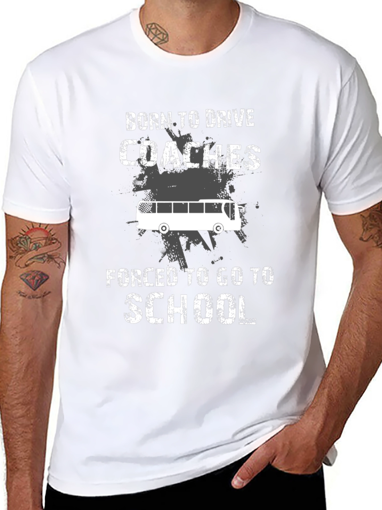 Born to Drive Coaches T-Shirt
