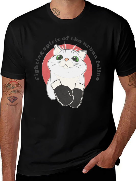 Urban Feline Boxer T-Shirt