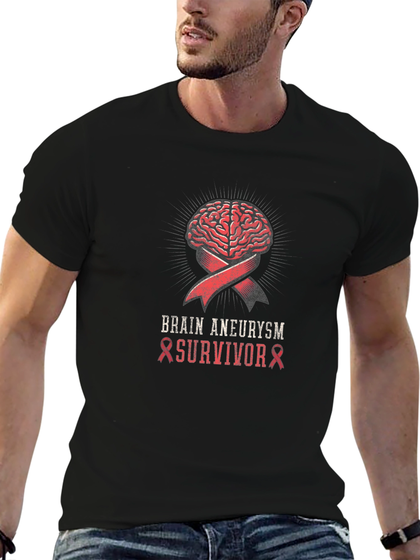 Brain Aneurysm Survivor T-Shirt Awareness