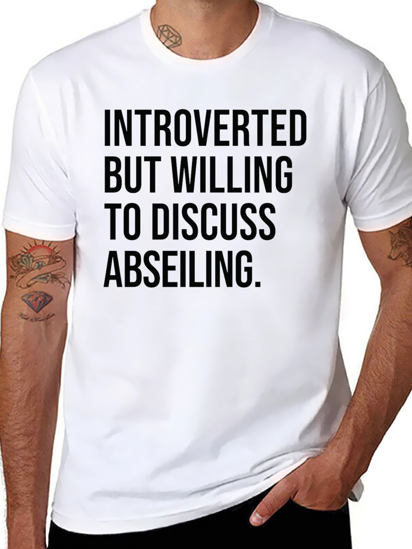 Introverted Abseiling T-Shirt