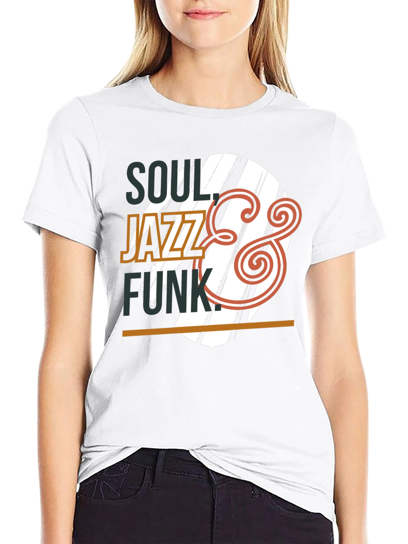 Soul Jazz Funk Graphic T-Shirt | Trendy Music Tee