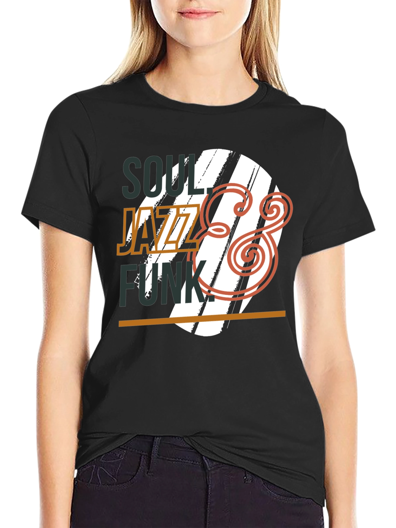 Soul Jazz Funk Graphic T-Shirt | Trendy Music Tee