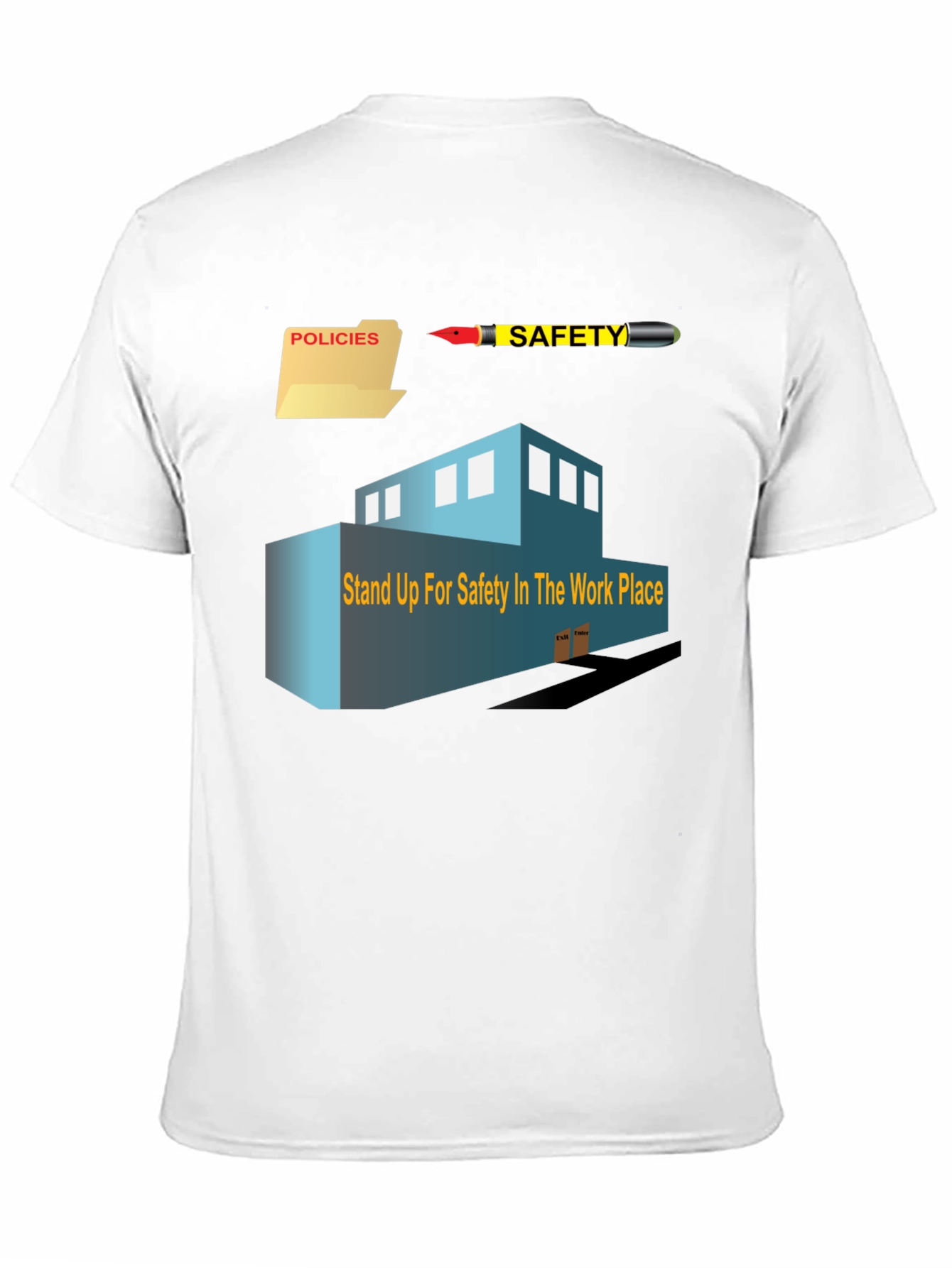 Safety in the Workplace Graphic T-Shirt