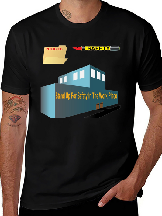 Safety in the Workplace Graphic T-Shirt