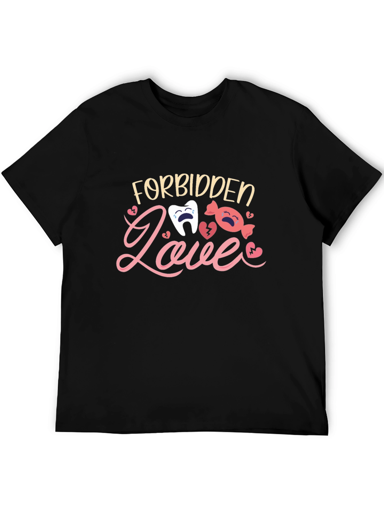 Forbidden Love Dental Humor Graphic Tee