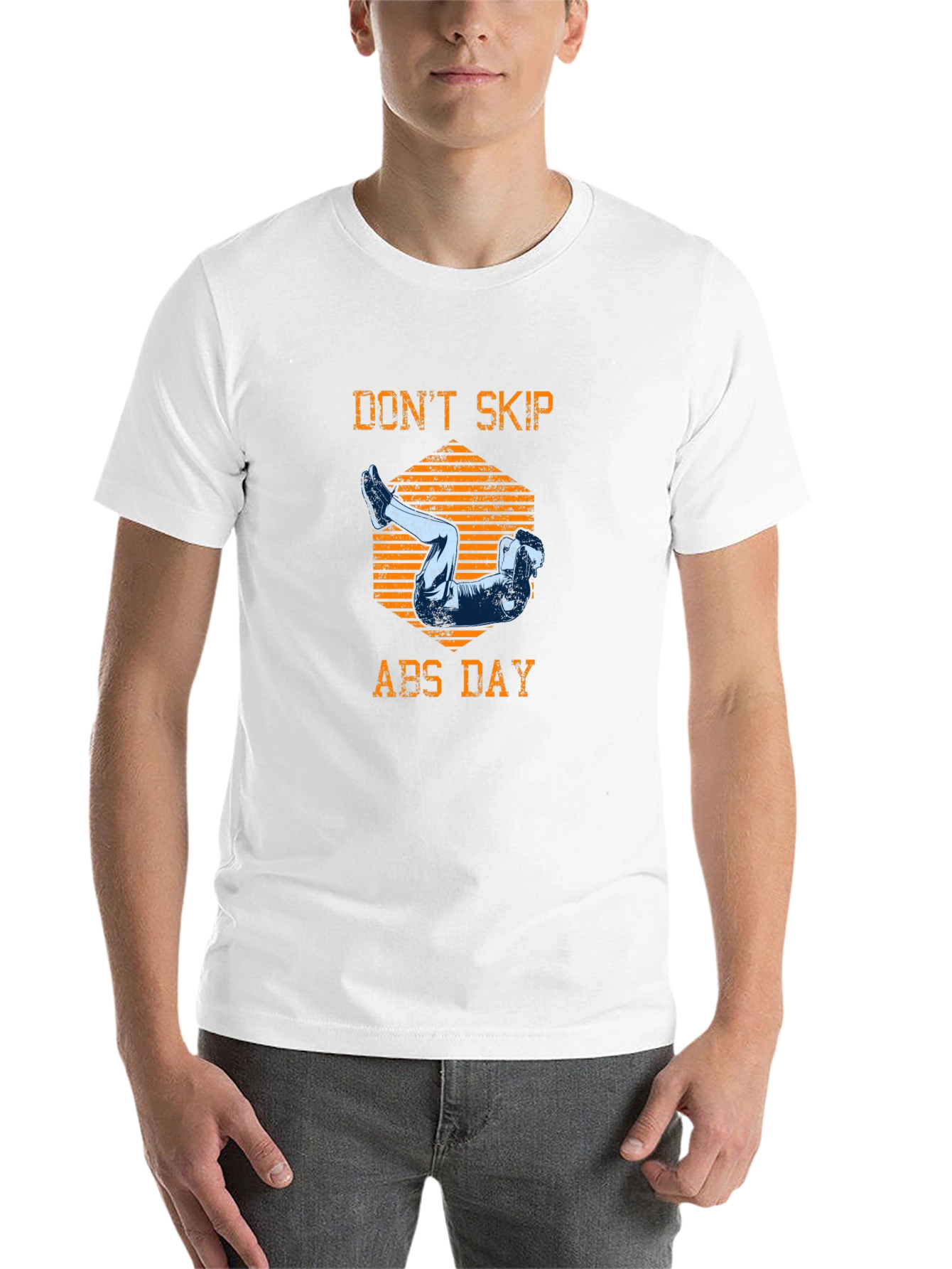 Dont Skip Abs Day Graphic T-Shirt