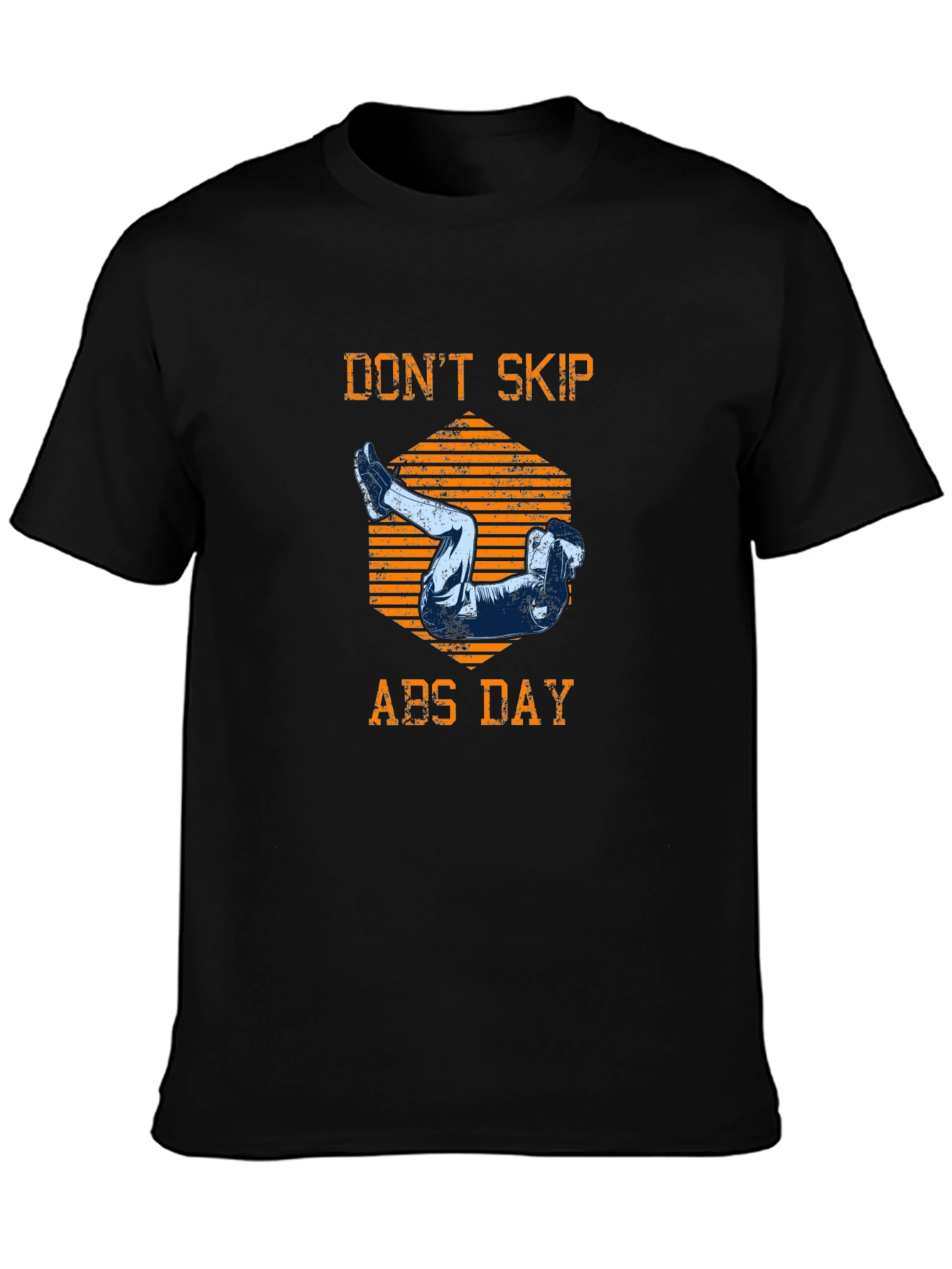 Dont Skip Abs Day Graphic T-Shirt