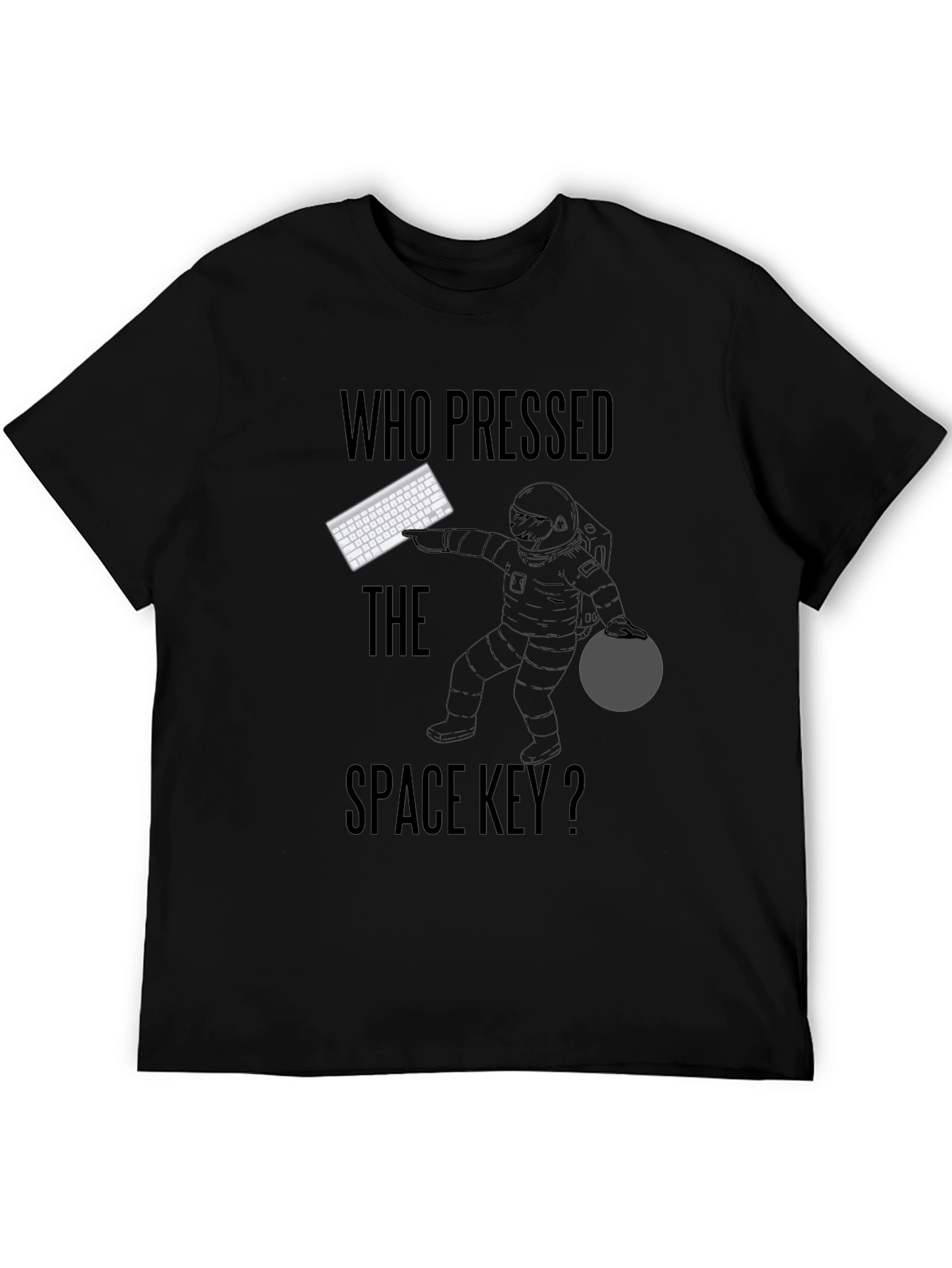 Who Pressed the Space Key? T-Shirt