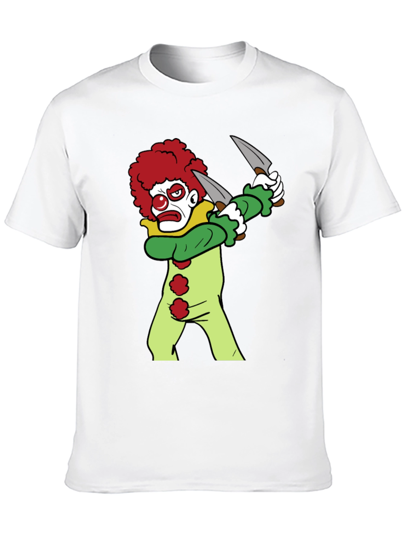 Clown with Knives Graphic Tee