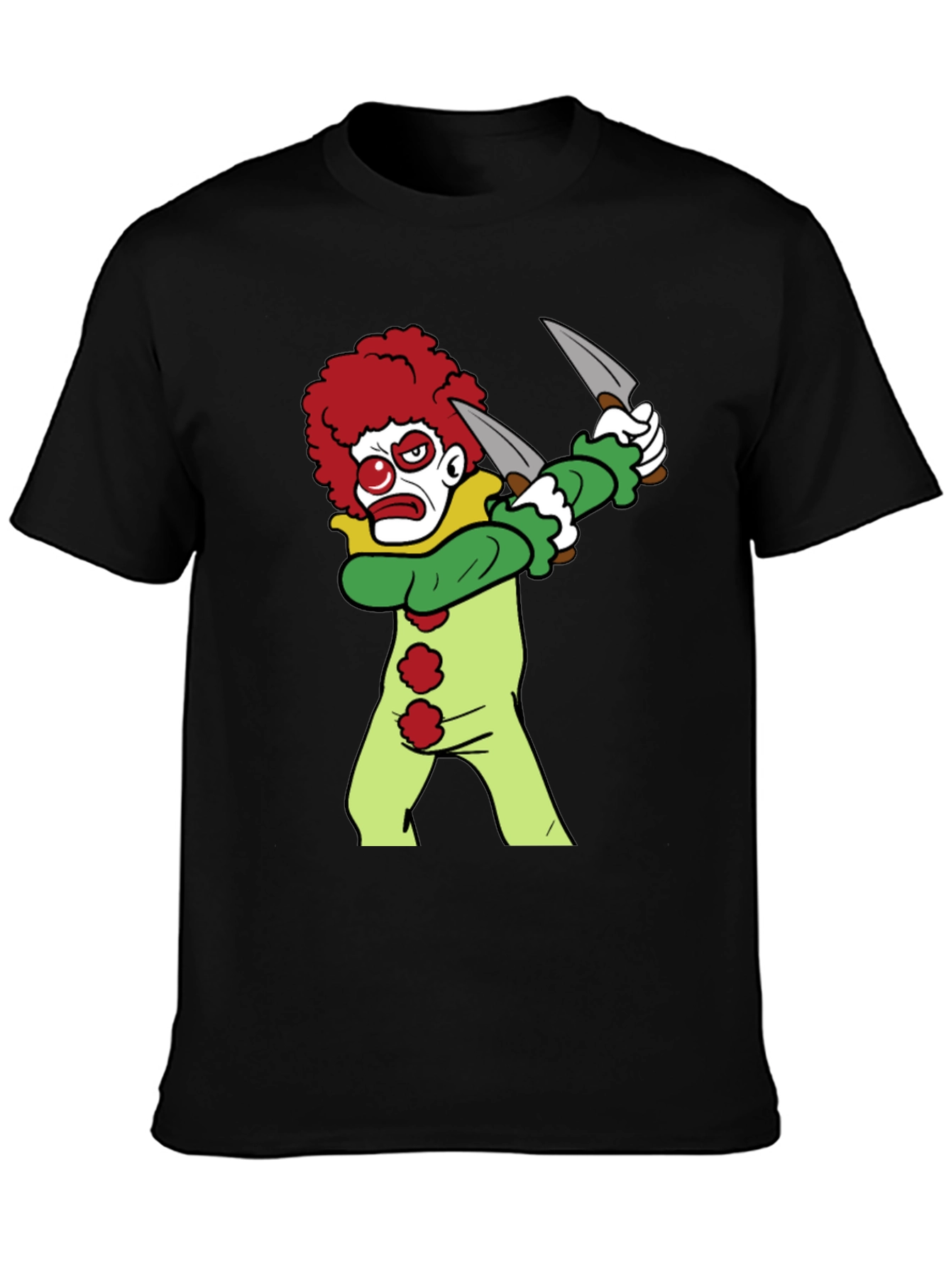Clown with Knives Graphic Tee