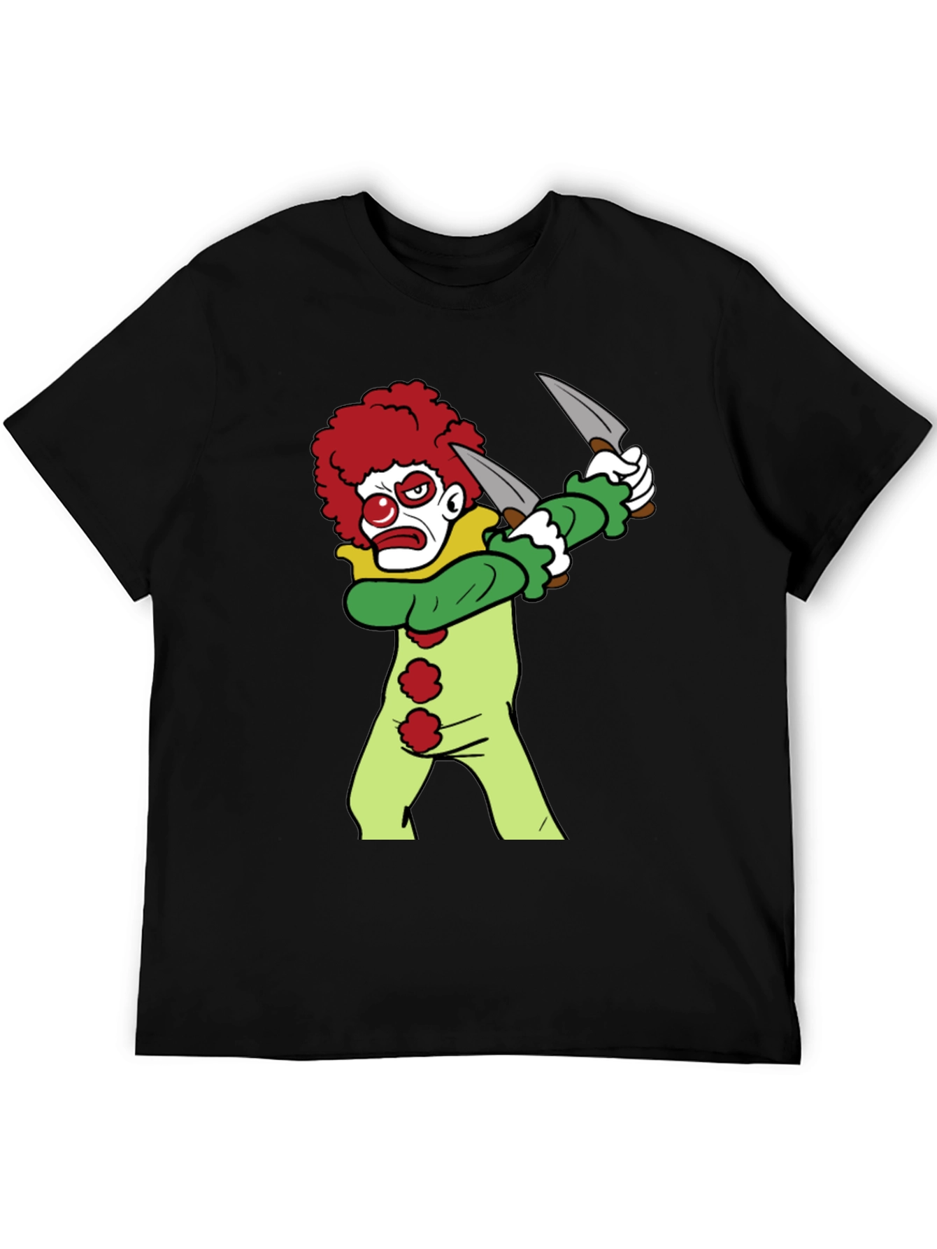 Clown with Knives Graphic Tee