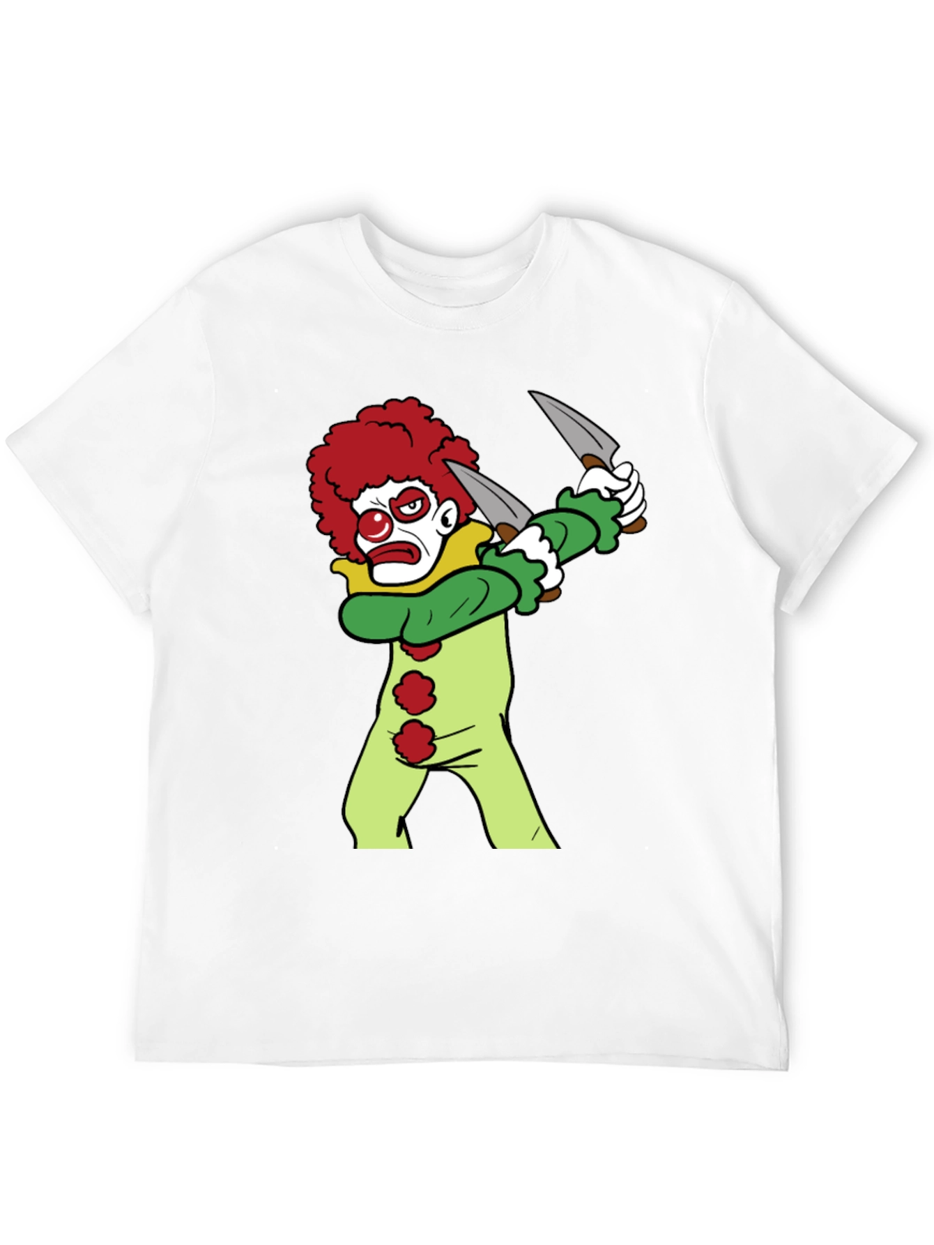 Clown with Knives Graphic Tee