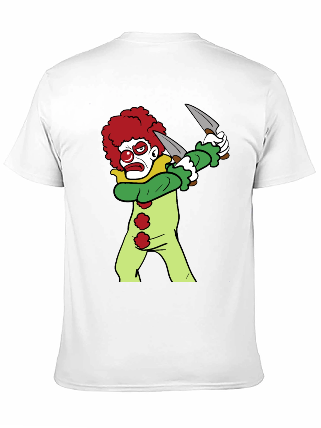 Clown with Knives Graphic Tee