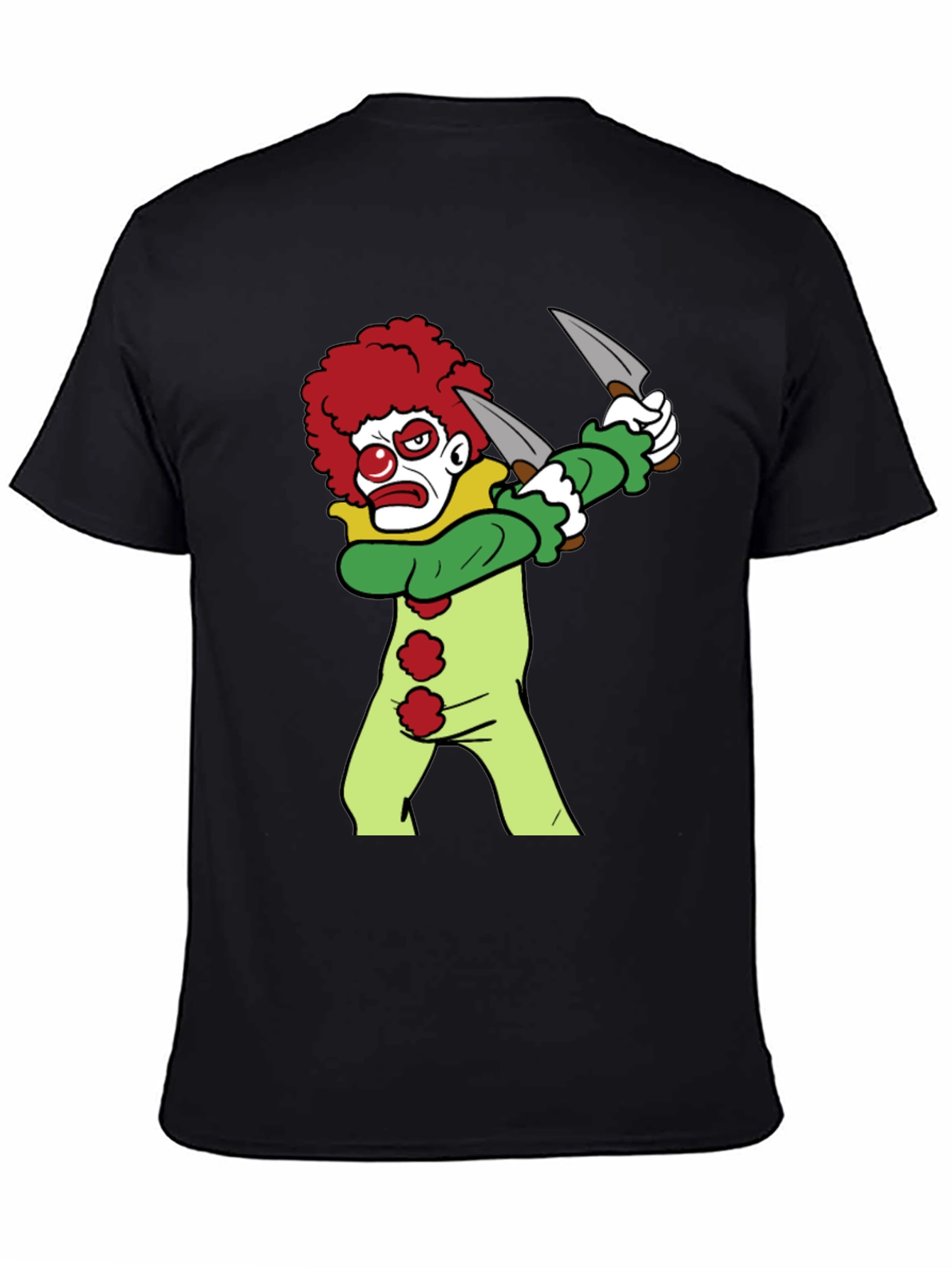 Clown with Knives Graphic Tee