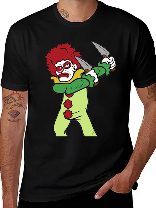 Clown with Knives Graphic Tee