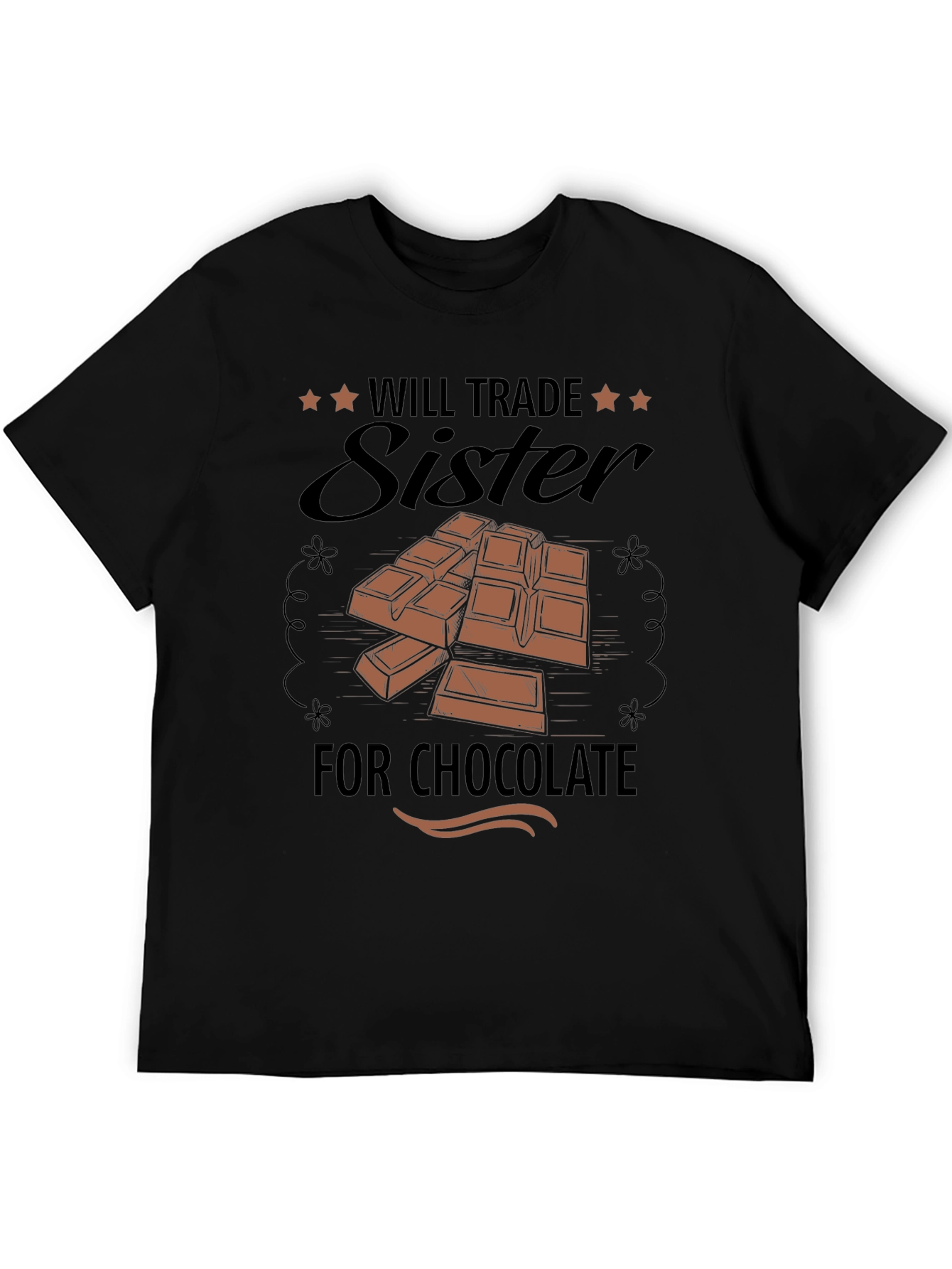 Will Trade Sister for Chocolate Graphic T-Shirt