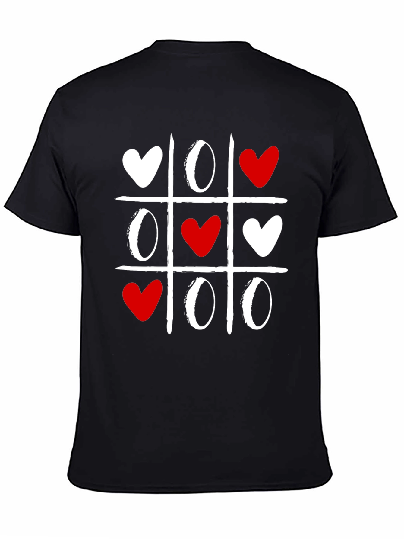 Tic-Tac-Toe Love Valentines Day T-Shirt