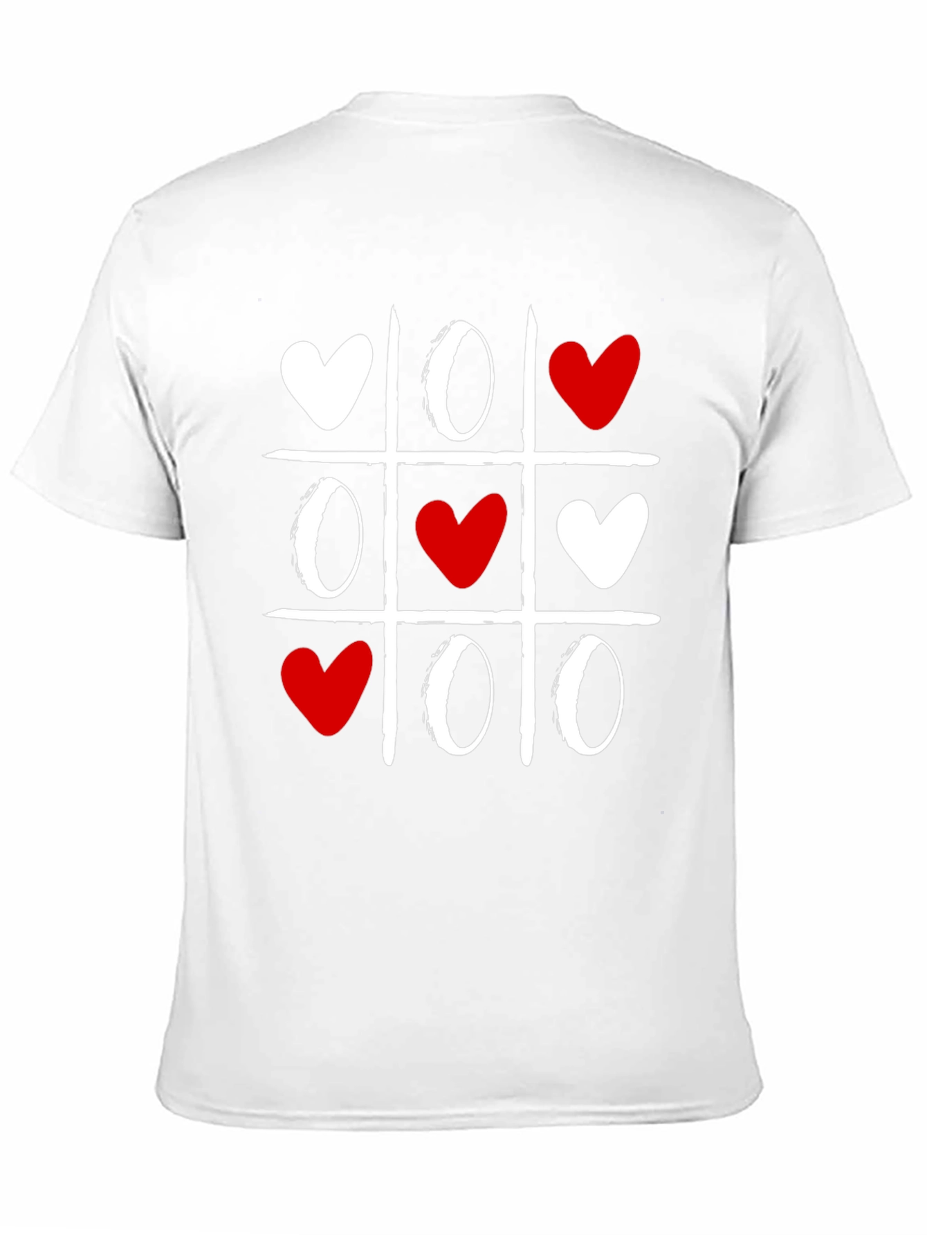 Tic-Tac-Toe Love Valentines Day T-Shirt