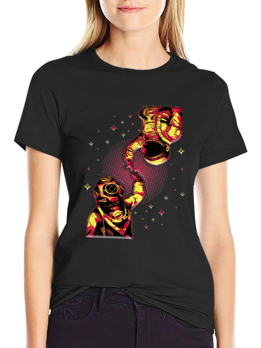 Retro Diver Graphic Tee