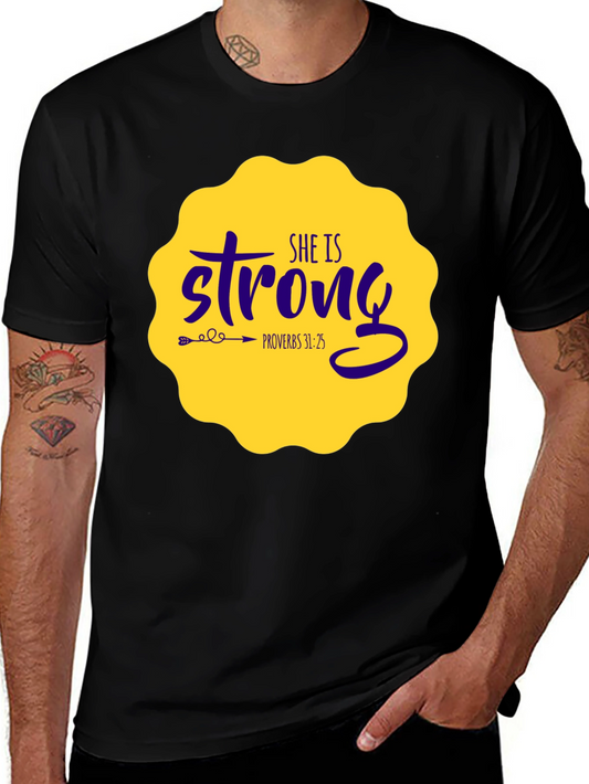 She Is Strong Christian T-Shirt