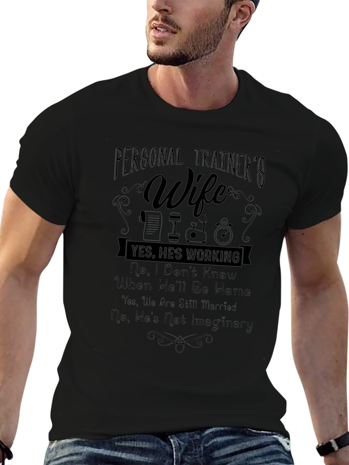 Personal Trainers Wife T-Shirt - Funny Gift