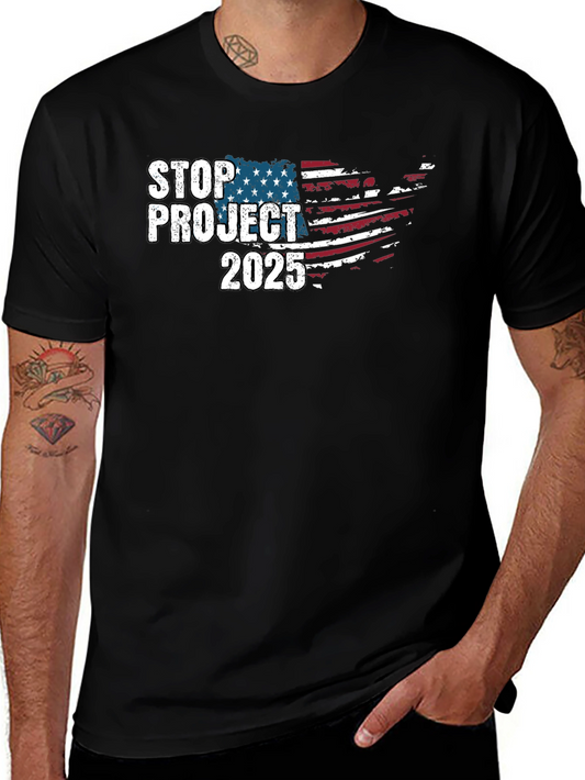 Stop Project 2025 Graphic Tee