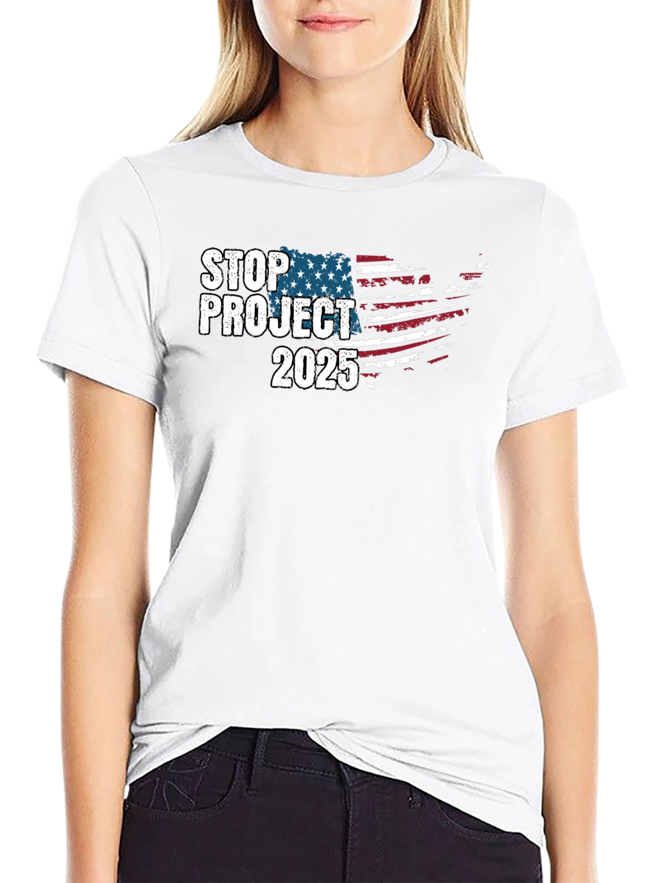 Stop Project 2025 Graphic Tee