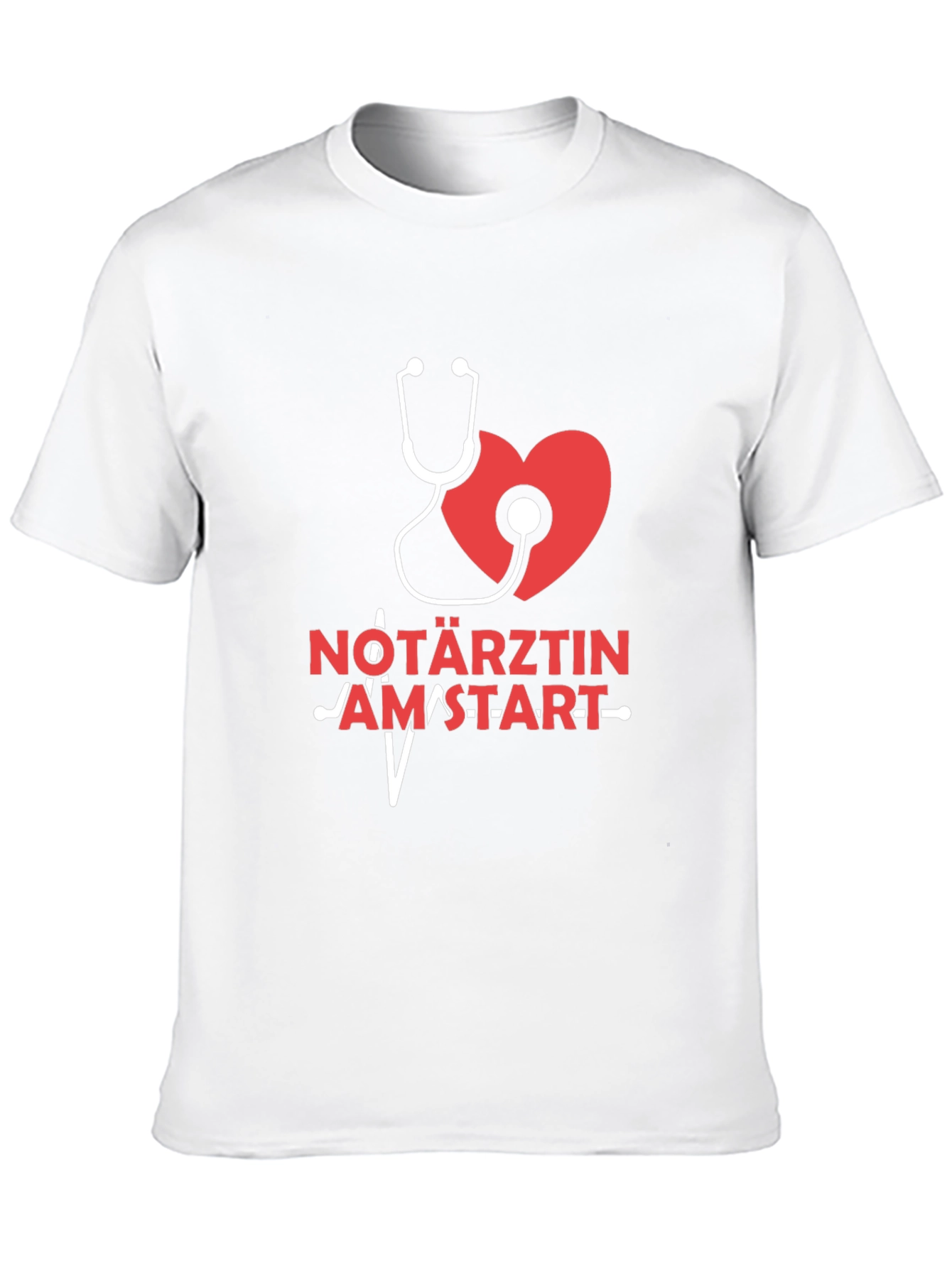 Nötarztin Heartbeat T-Shirt - Medical Professional Tee