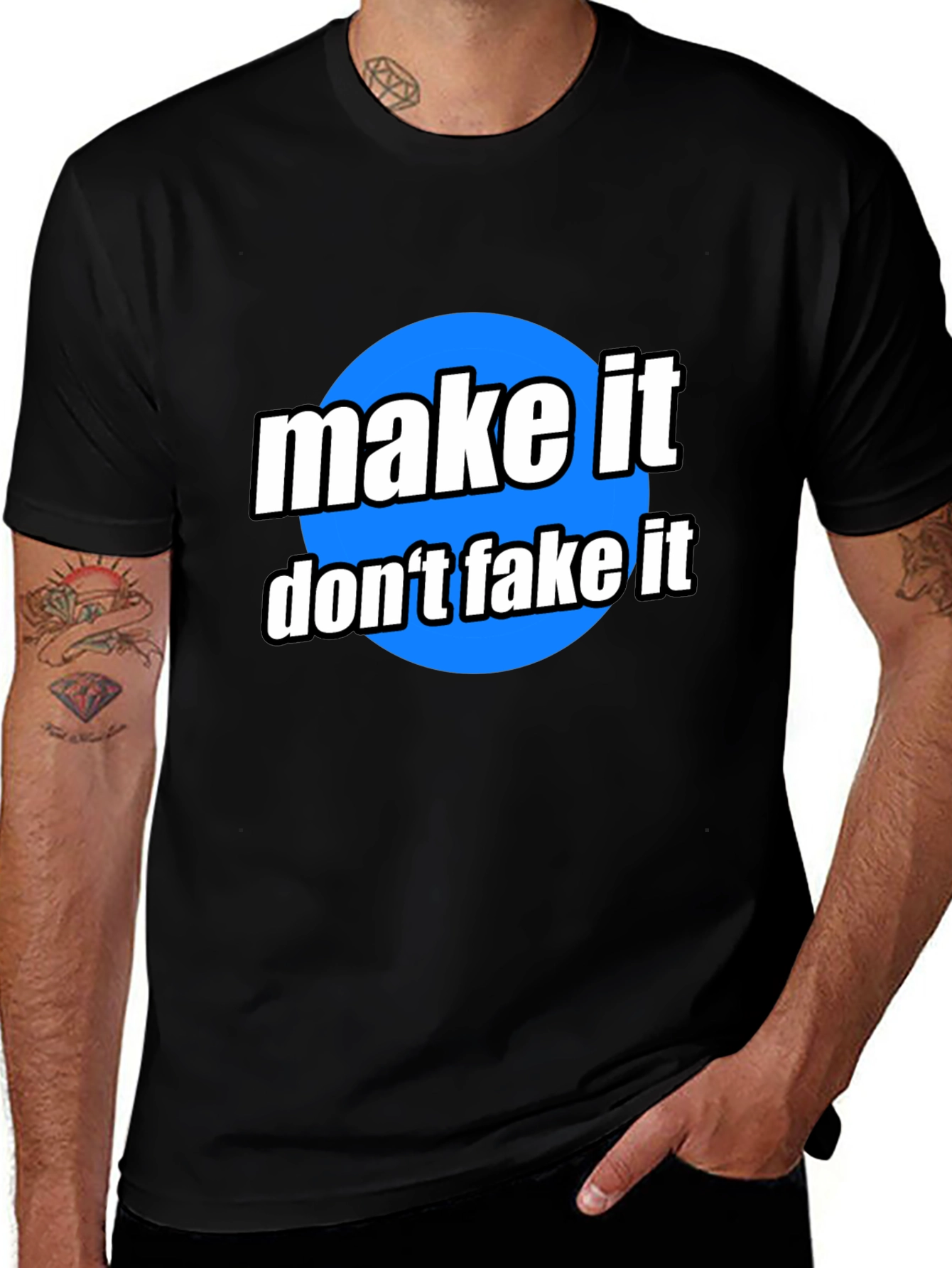 Make It Dont Fake It Graphic Tee