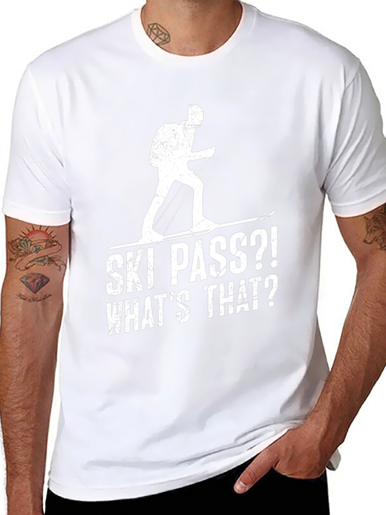 Ski Pass? Whats That? Graphic Tee