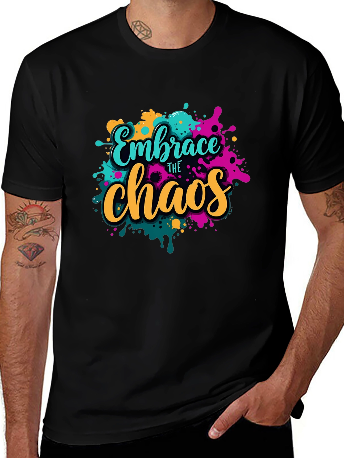 Embrace the Chaos Graphic Tee