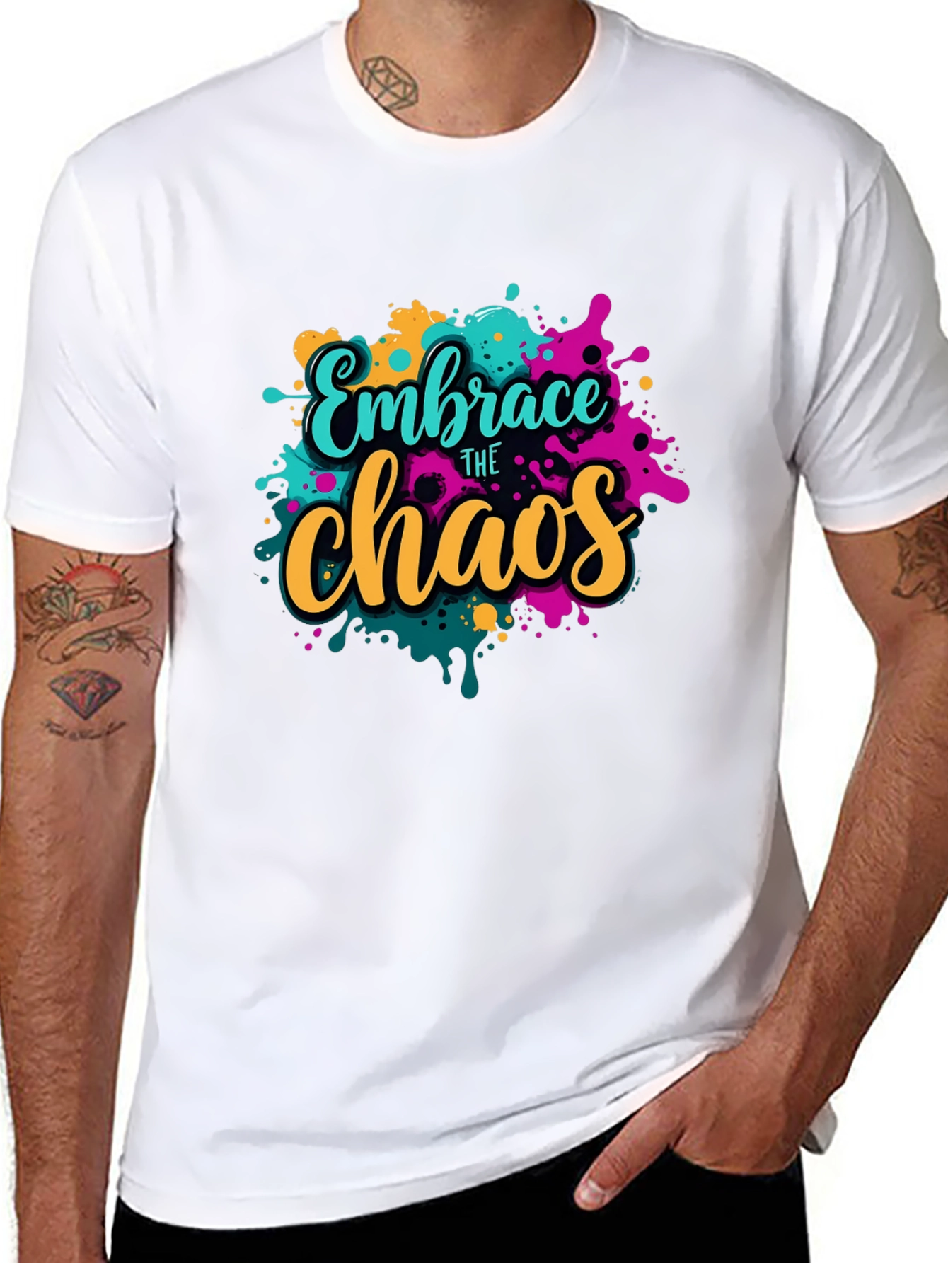 Embrace the Chaos Graphic Tee