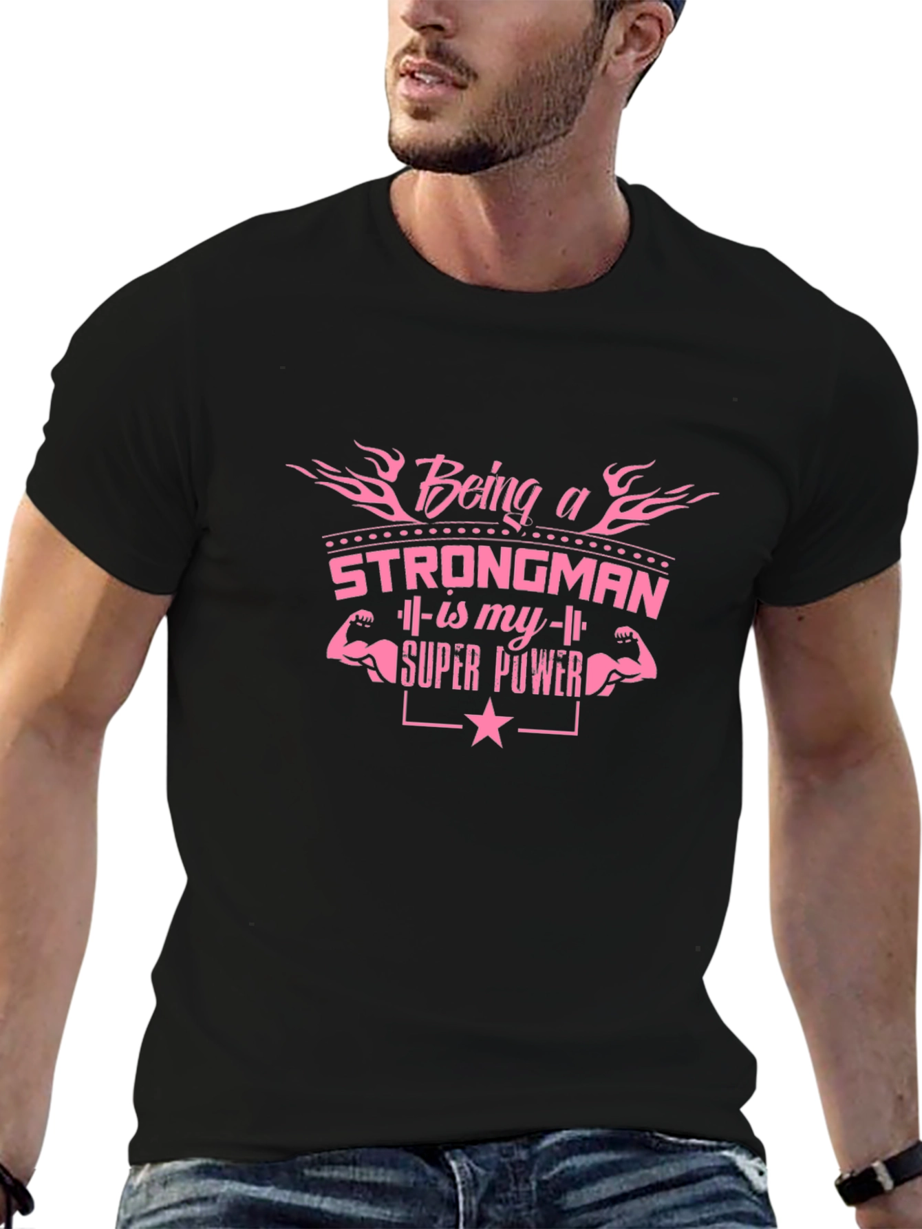 Strongman Super Power Graphic Tee