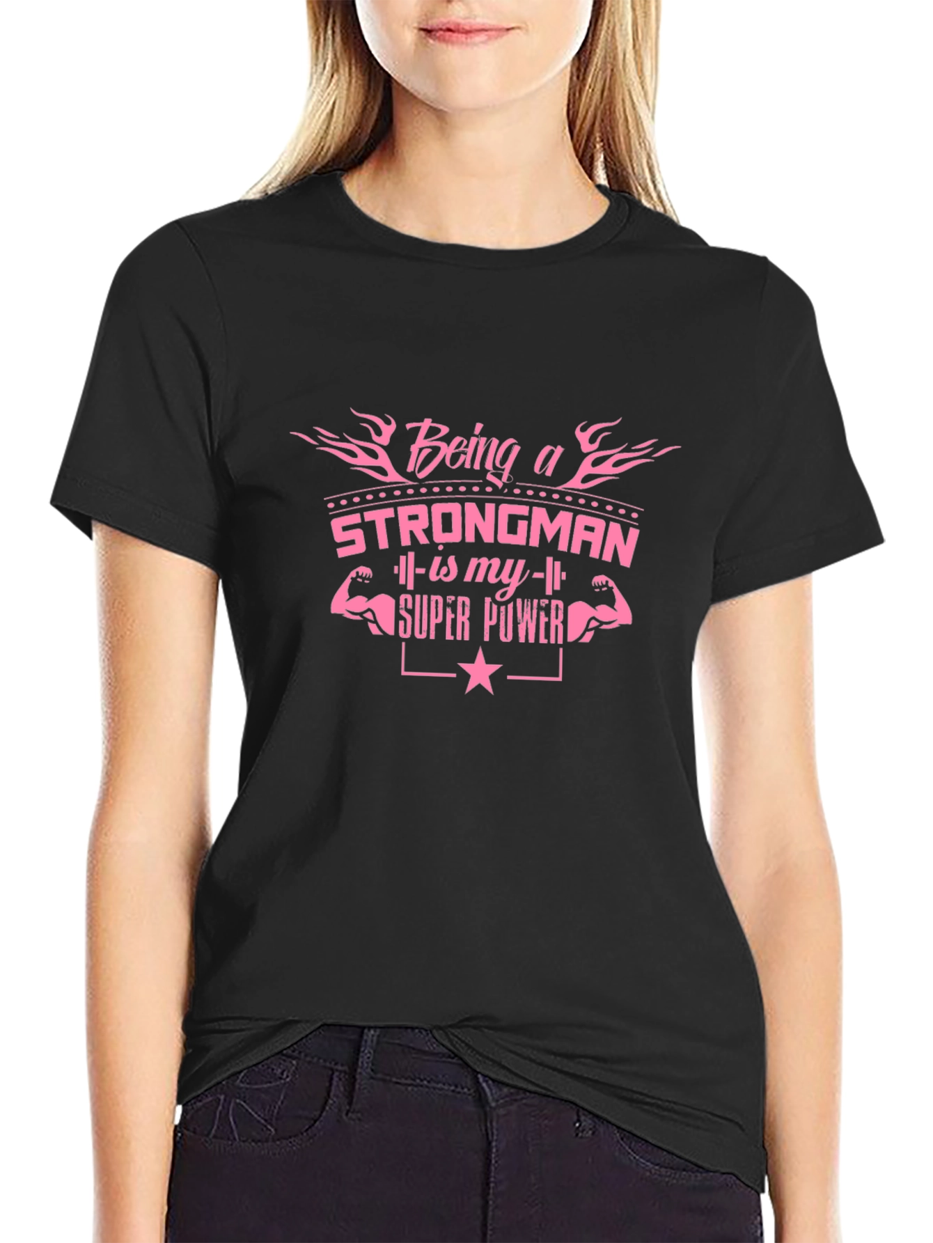 Strongman Super Power Graphic Tee
