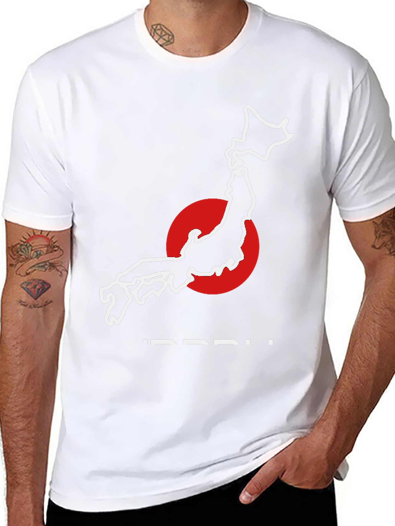 Japan Map T-Shirt - Stylish Graphic Tee