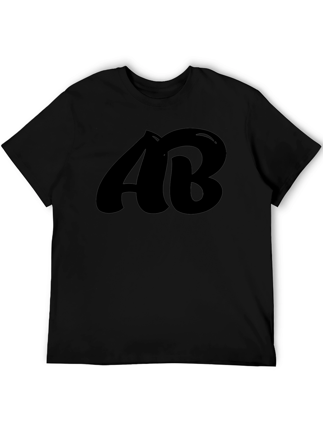 Bold AB Graphic Black T-Shirt