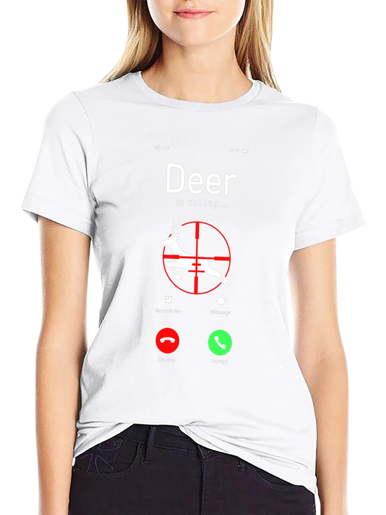 Deer Calling T-Shirt - Hunting Season Tee