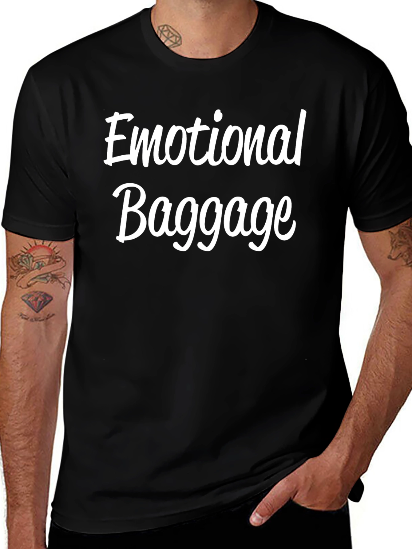 Emotional Baggage Graphic T-Shirt
