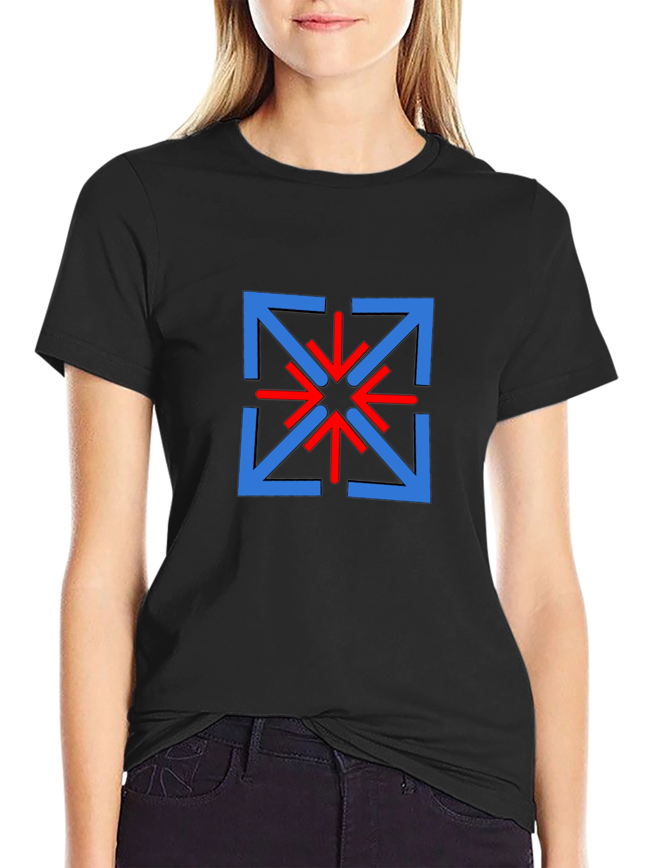 Arrow Graphic T-Shirt - Modern Design