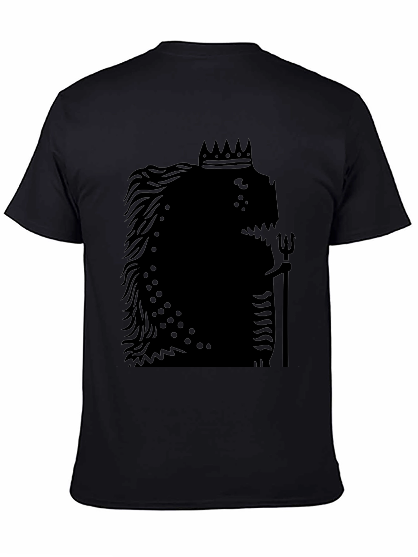 King of the Deep Black T-Shirt